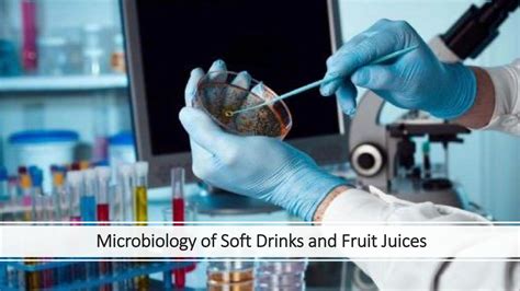 microbiological testing of soft drinks|fruit juice microbiology.